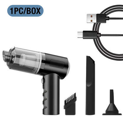 - AutoClean Pro – Aspiradora de Mano para Interiores de Coche y Hogar