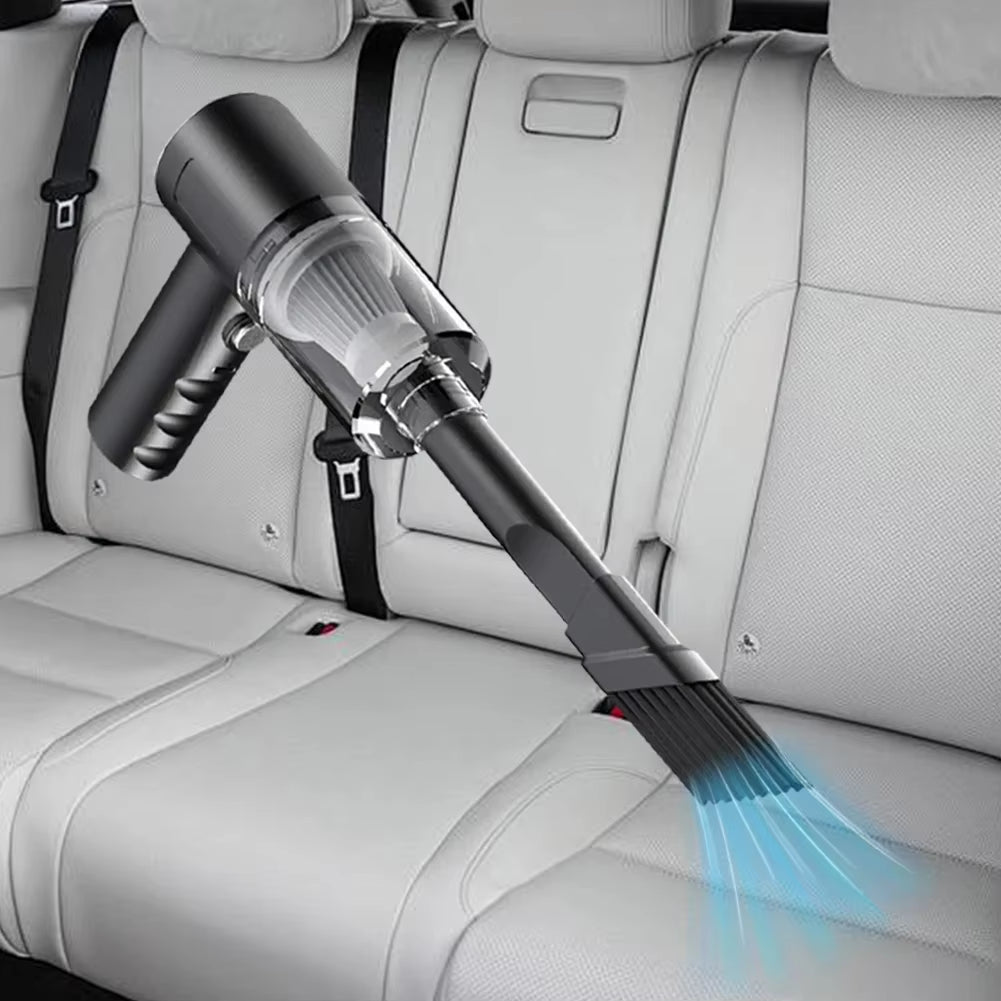- AutoClean Pro – Aspiradora de Mano para Interiores de Coche y Hogar